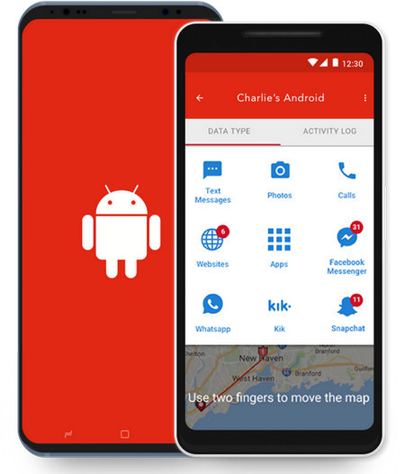 Android 용 감지 할 수없는 스파이 앱-WebWatcher
