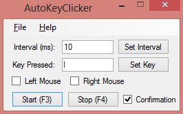 how to set auto clicker on logitech keyboard