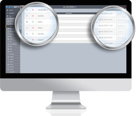 Aplicación de grabación de llamadas Flexispy