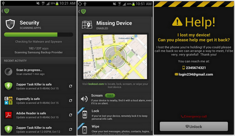 Phone Finder App - AntiDroidTheft