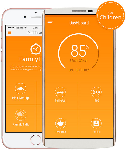FamilyTime - تطبيق الرقابة الأبوية لنظام التشغيل iOS 